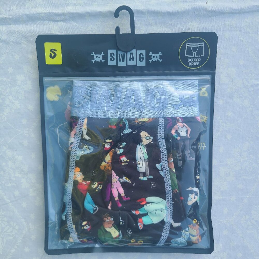 SWAG Futurama themed Boxers - Mens - Size Small